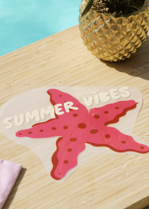 Sticker thermocollant Etoile de mer