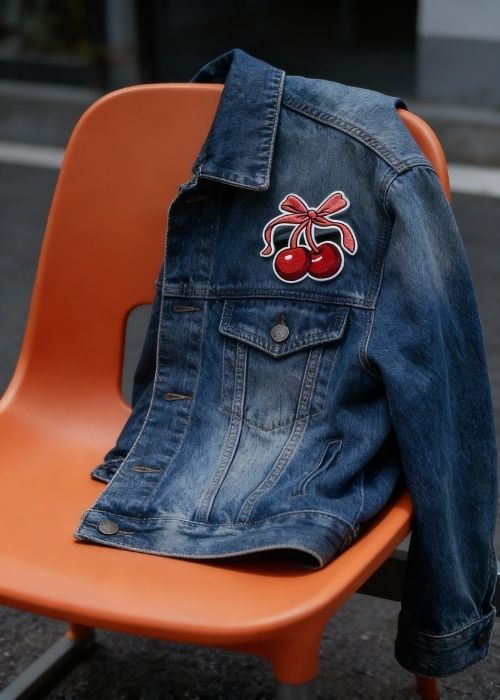 Patch thermocollant Cerise Noeud