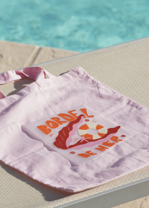 Sticker thermocollant Bordel de Mer