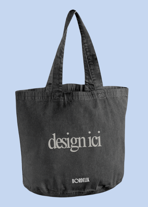 Sac Shopping effet vintage