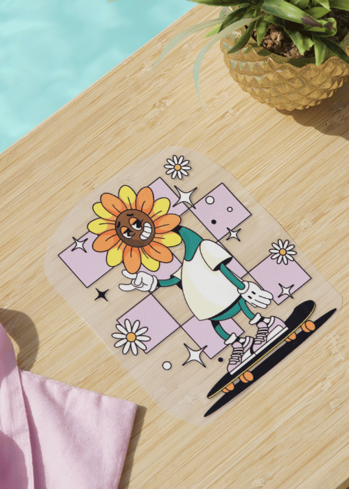 Sticker thermocollant Rider