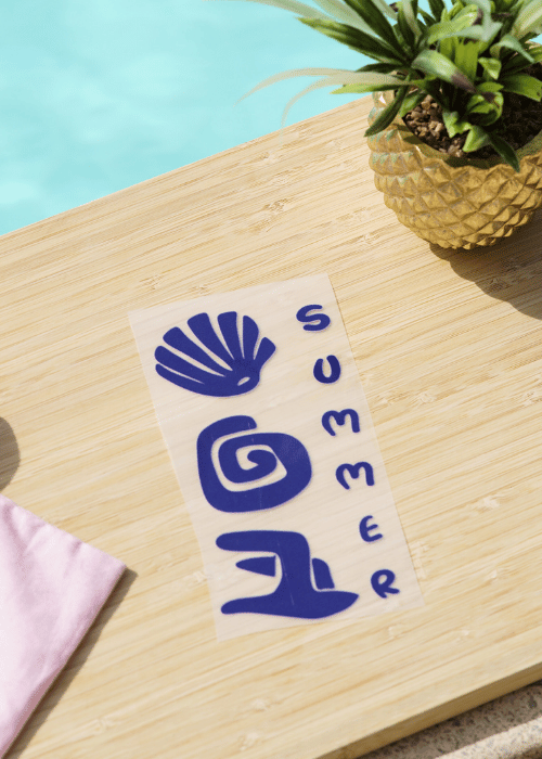 Sticker thermocollant Elements Summer