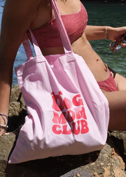 TOTE BAG DOG MOM CLUB