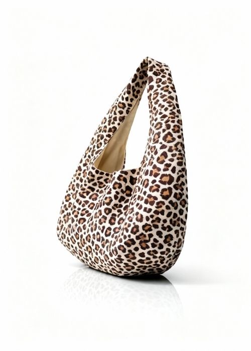 Sac hobo léopard