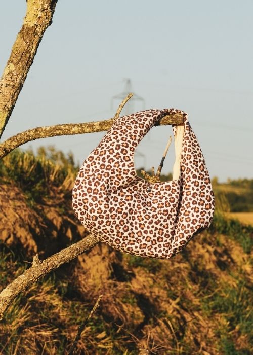 Sac hobo léopard