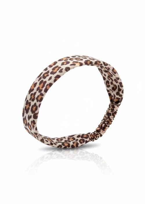 Bandeau cheveux léopard