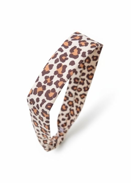 Bandeau cheveux léopard