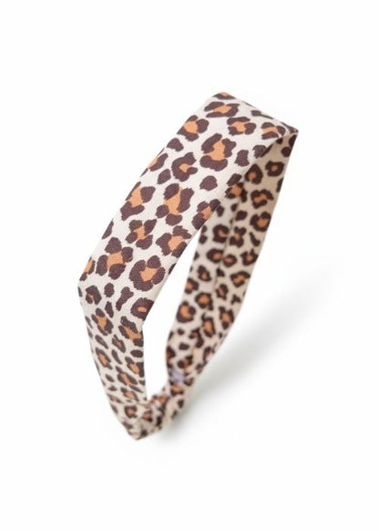 Bandeau cheveux léopard