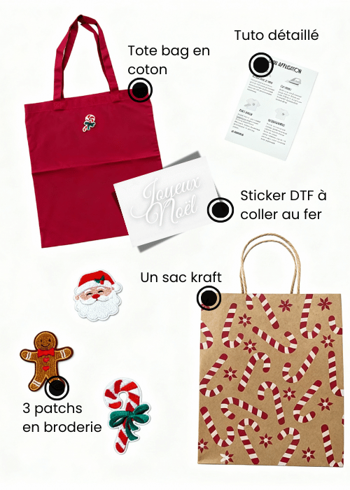 Kit DIY Créatif - Customisation Tote Bag