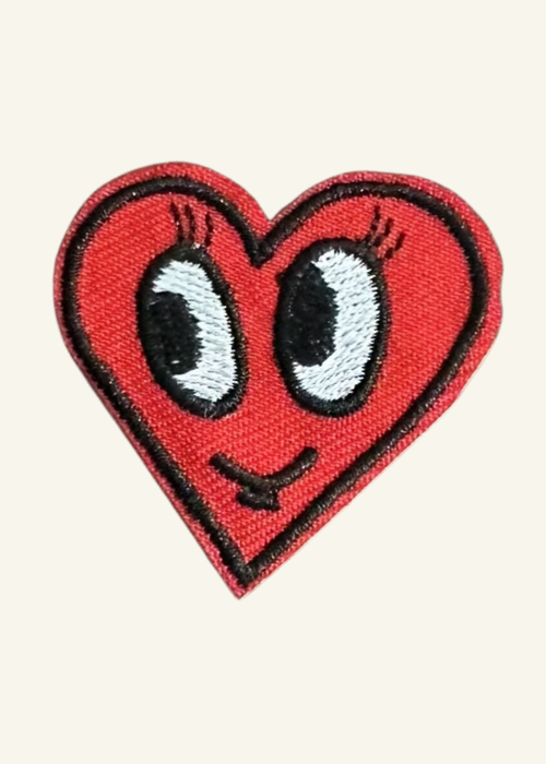 Patch thermocollant Coeur smiley