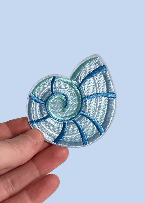 Patch thermocollant Coquillage