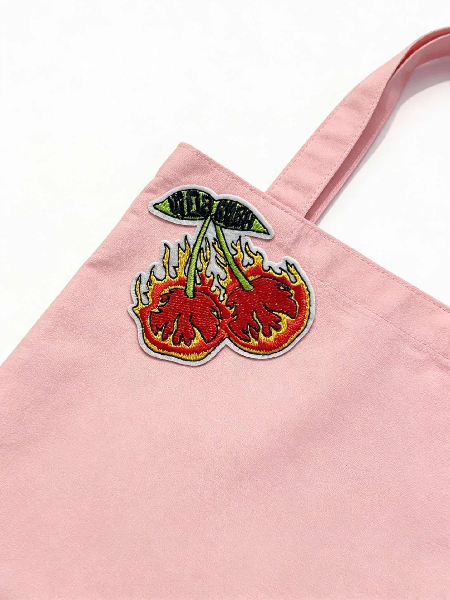 Patch thermocollant Cerise Flammes