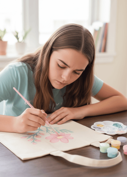 Kit DIY : Mon Tote Bag Fleuri