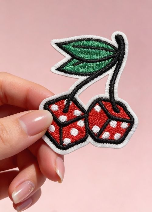 Patch thermocollant Cerise Dès