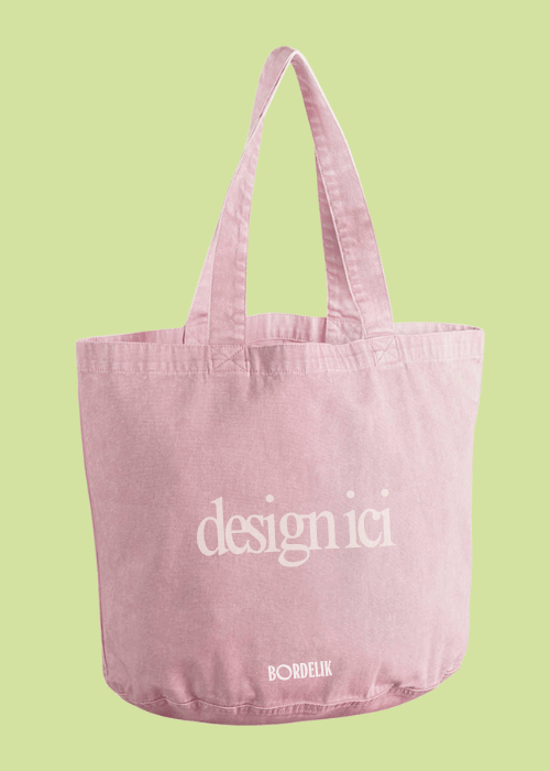 Sac Shopping effet vintage