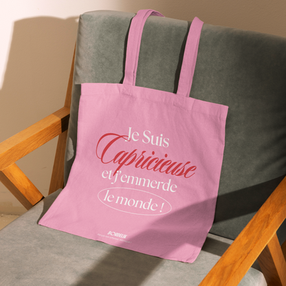 Tote bag Personnalisable rose