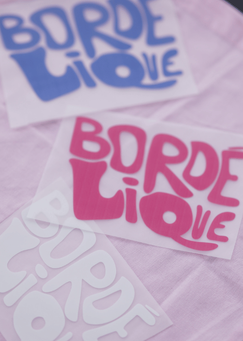 Sticker thermocollant Bordélique 2.0