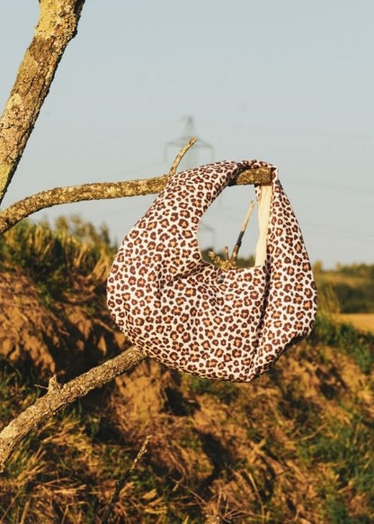 Sac hobo léopard